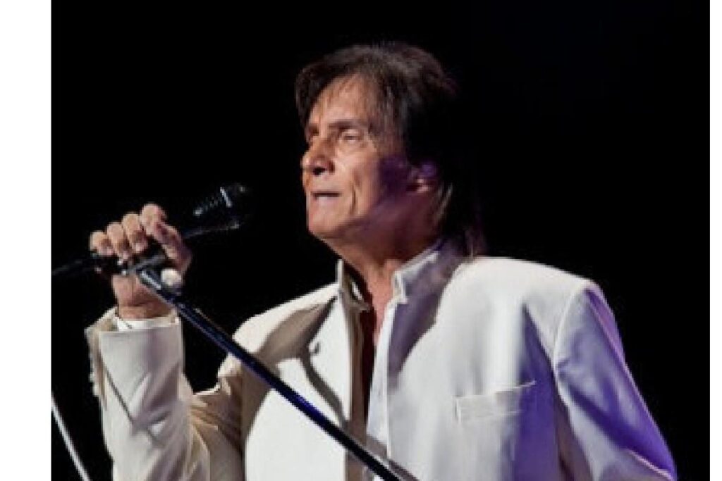 Roberto Carlos com filho