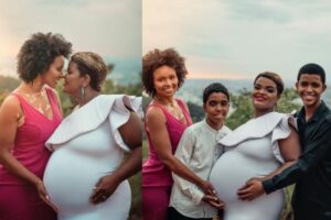 Mãe de Natalia Deonato completa nove meses de gestação