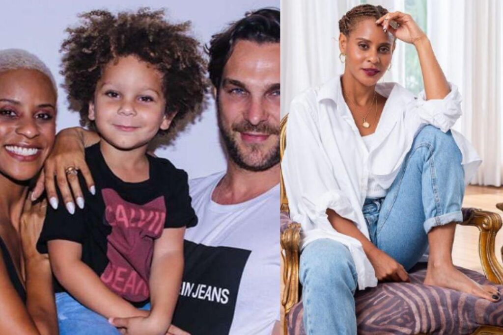 No BBB23, Aline fica feliz por saber através de Nicácio e Larissa que o filho está bem