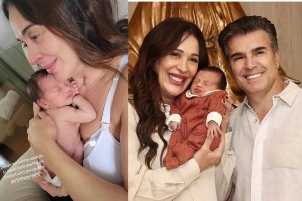 Cláudia Raia fala sobre maternidade e reflete sobre julgamentos por ter tido um filho acima dos 50