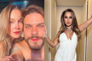 Carla Dias gera suspeita de gravidez ao mostrar roupa de bebê