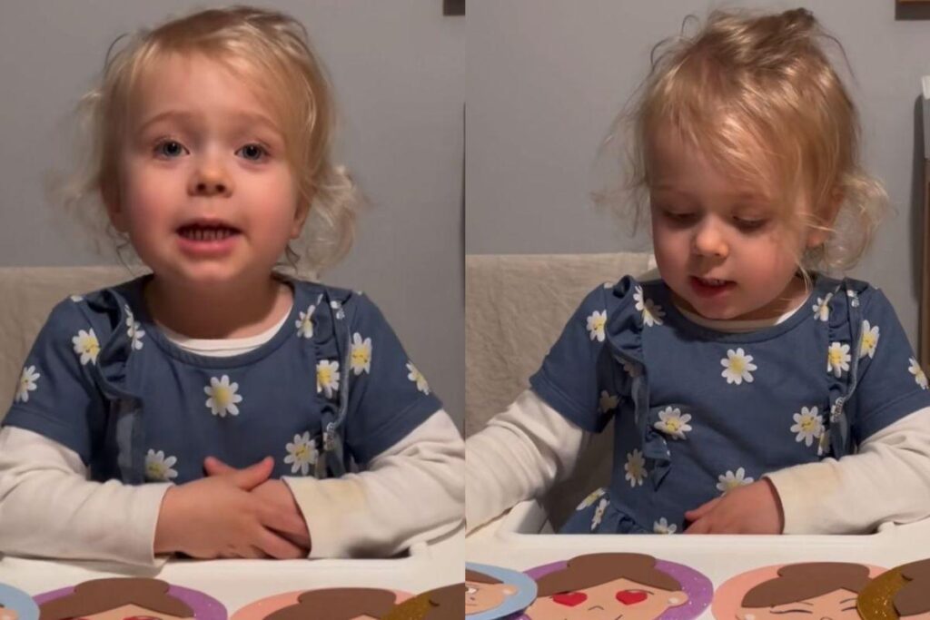 Morgana Secco compartilhou no Instagram um vídeo da filha Alice cantando música famosa da Disney