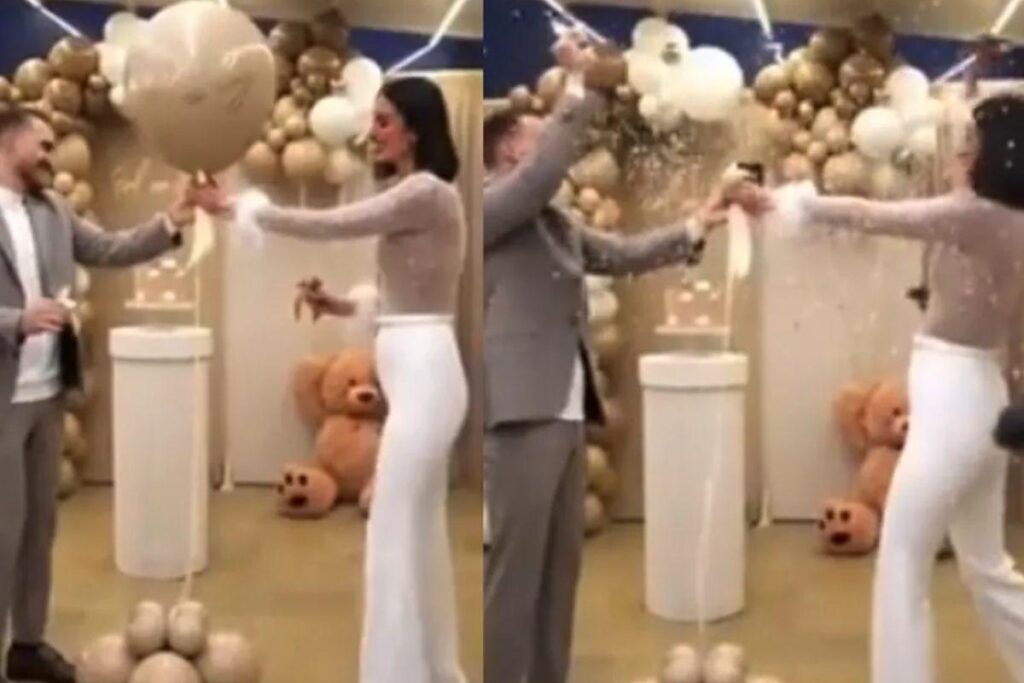 Casal faz chá revelação com cores neutras e geram opiniões