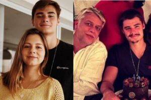 Namorada do filho de Fábio Assunção descobre ser nora do ator