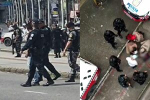 O assalto acabou após 17 horas