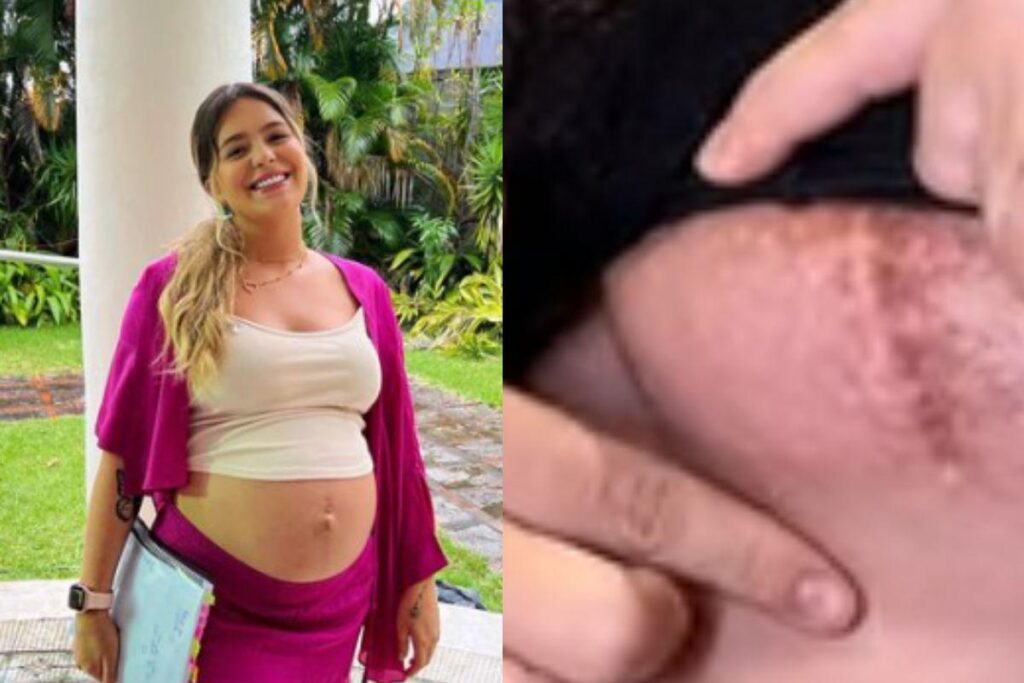 Viih Tube faz ensaio na reta final da gravidez