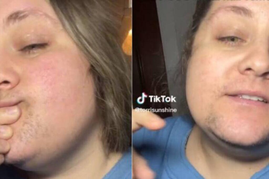 Mulher viraliza ao mostrar rotina de cuidados com a barba