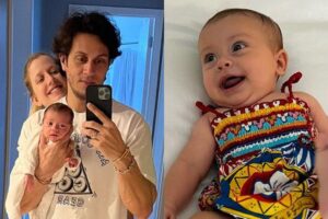 Gabriela Prioli comemora o terceiro mesversário de Ava