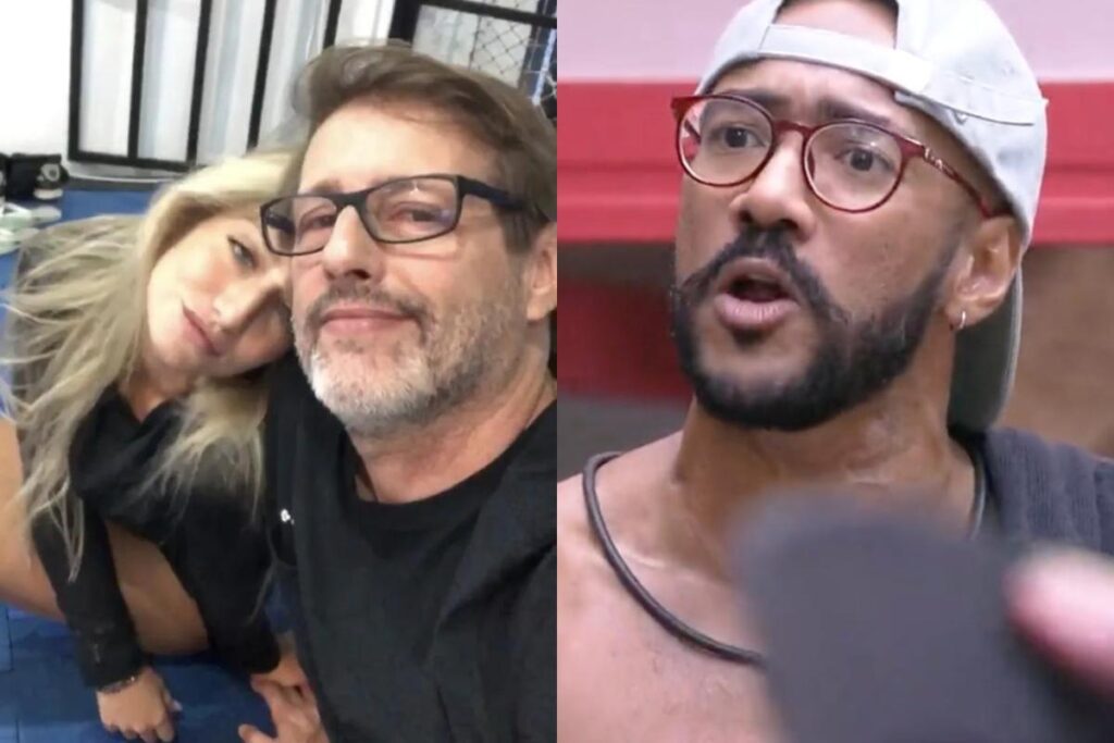 BBB23: pai de Bruna Griphao defere xingamentos a Ricardo Alface: “Frouxo”