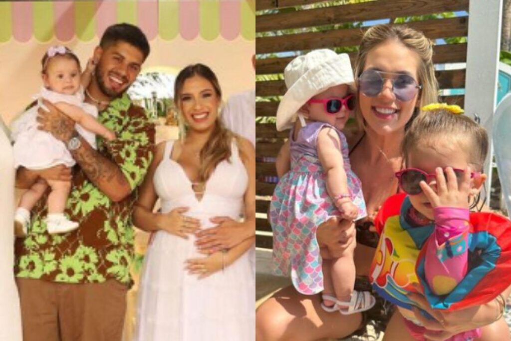 Virginia e Zé Felipe passam férias na Disney com as filhas