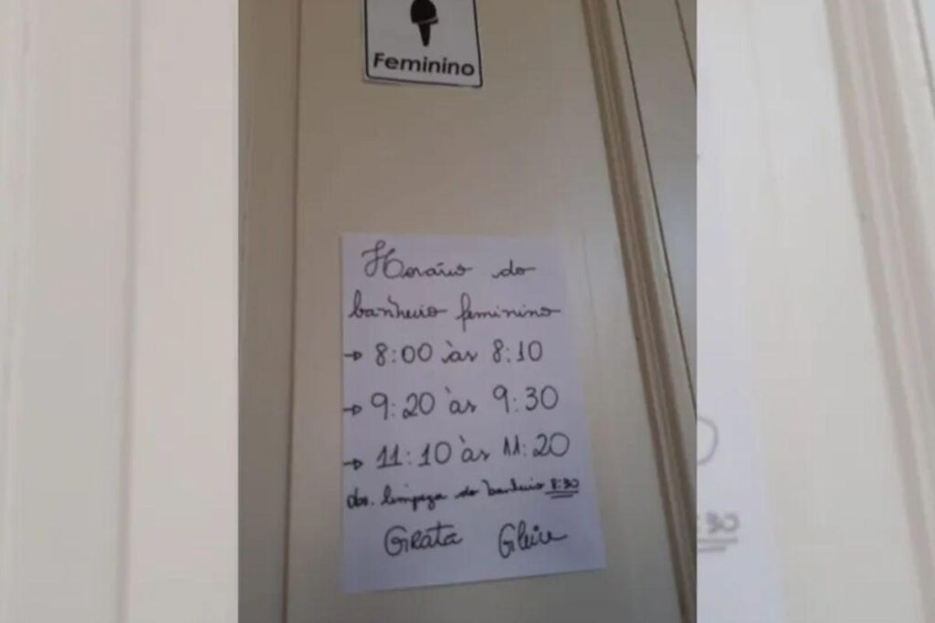 “Achei um absurdo, fiquei em choque”, revelou a mãe