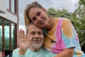 Virginia fala que filha tem cheiro do pai já falecido