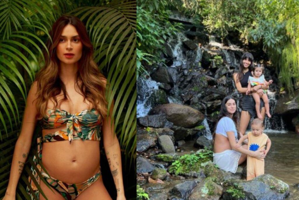 Thaila Ayala mostra momento em família