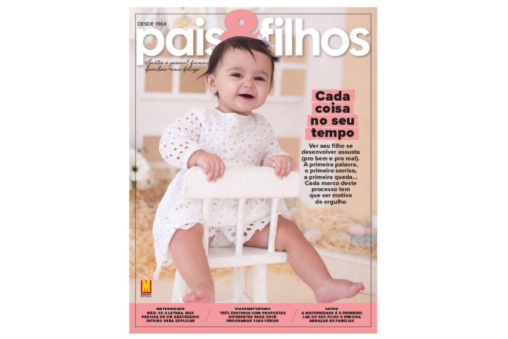 A Alice, filha da nossa diretora geral Adriana Cury, é a capa desta edição!