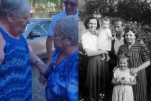 Agora as irmãs tentam se ver com frequência