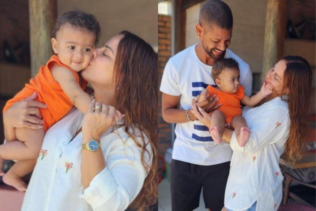 Viviane Araujo, Guilherme Militão e Joaquim