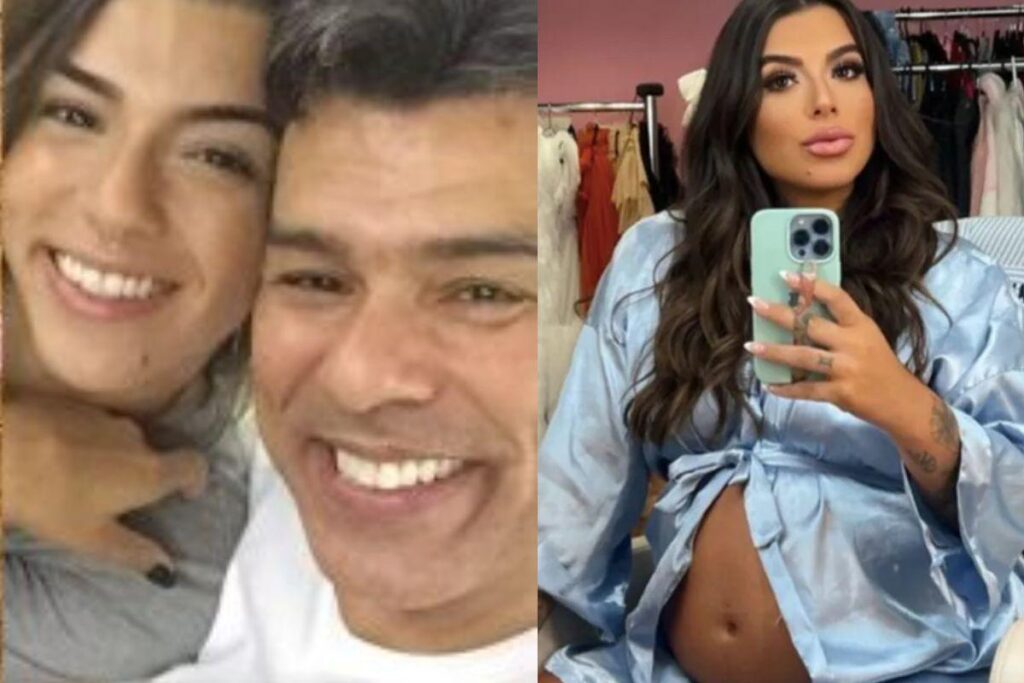 Petra Mattar mostra barriga na reta final da gravidez