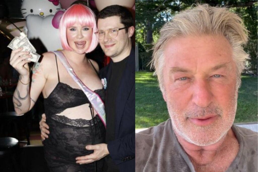 Chá de bebê de Ireland Baldwin