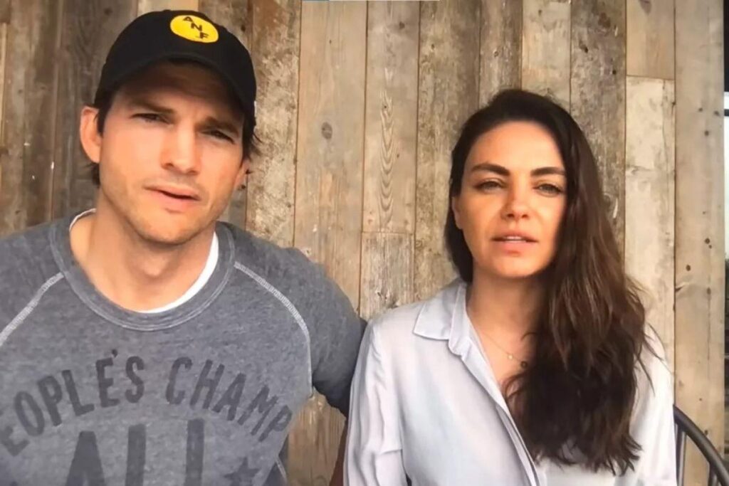 Com R$ 1,4 bilhões, Ashton Kutcher e Mila Kunis não deixaram fortuna aos filhos para doá-la a caridade