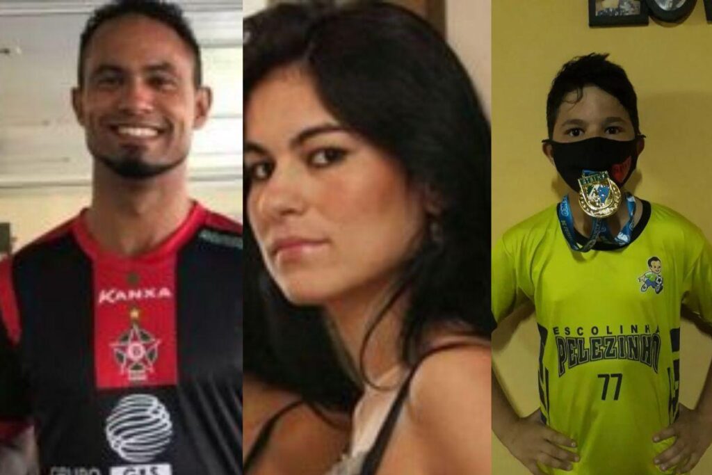 Sonia Moura e o neto