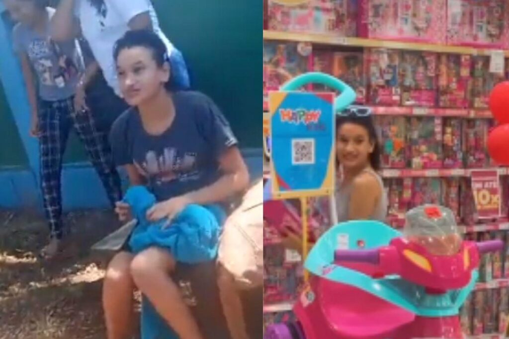 Menina autista que sofreu bullying recebe presentes