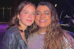 Flor mostrou seu apoio à tia