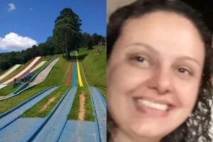 Irmã de mulher que morreu após descer de tobogã em parque de São Roque publica homenagem