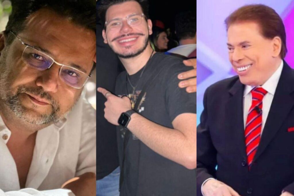Geraldo Luís com o filho e piada feita pela internet