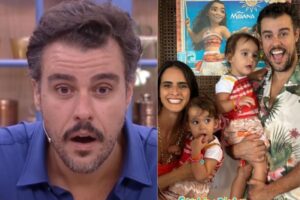 Joaquim Lopes com as filhas