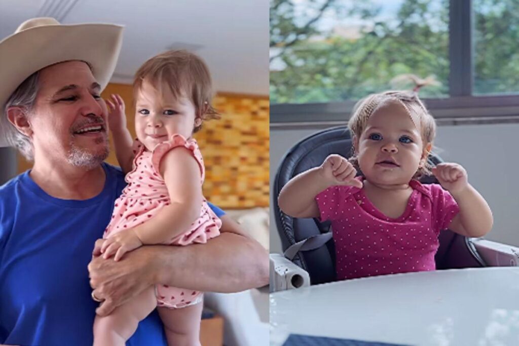 Karin Roepke compartilhou novas fotos do aniversário de Chiara