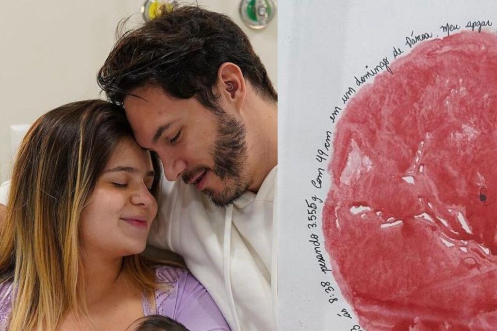 Viih Tube deu a luz à Lua nesse domingo, dia 9 de abril