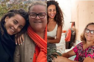 Domitila e a mãe, Roberta Barros