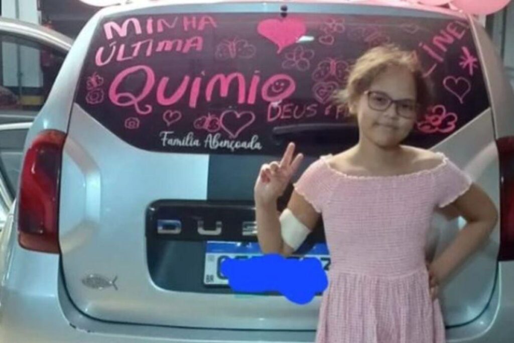 Momento da preparação da surpresa ao pai