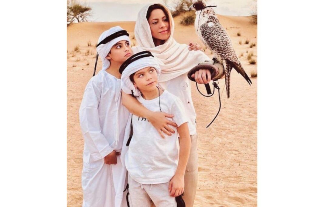 Shakira faz postagem pedindo por privacidade dos filhos