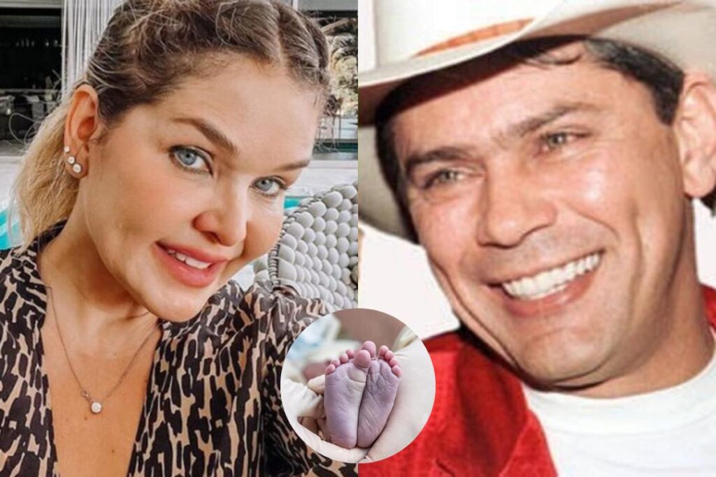Viúva do cantor sertanejo Leandro dá à luz quinto filho aos 47 anos