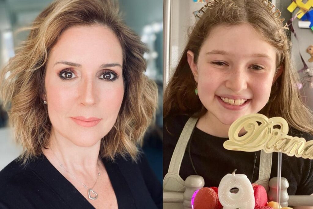 Filha de Renata Capucci canta e fala sobre Parkinson da mãe em programa ao vivo