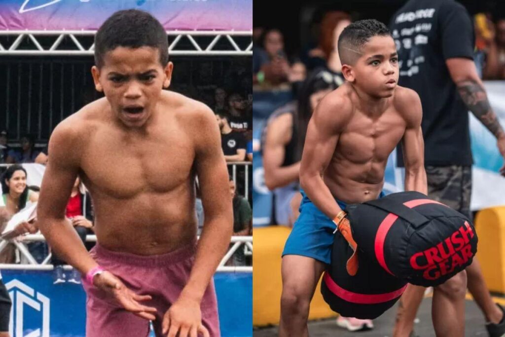 O menino tem apenas 12 anos