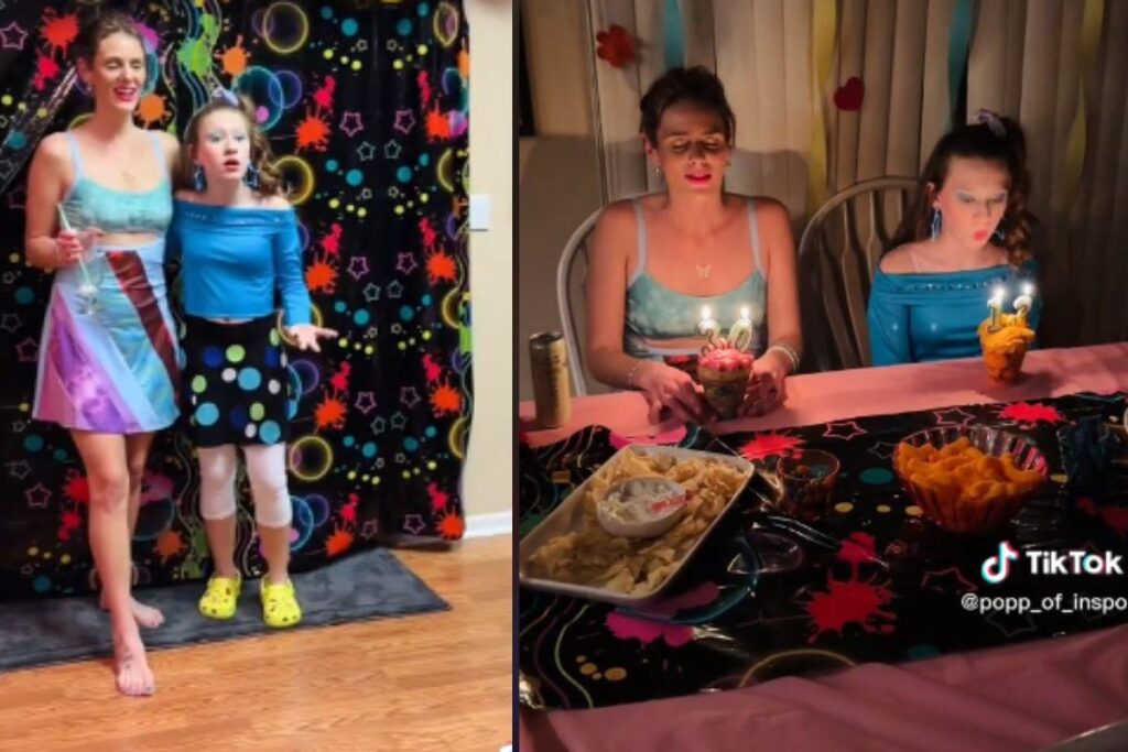 Irmãs fazem festa temática para aniversário