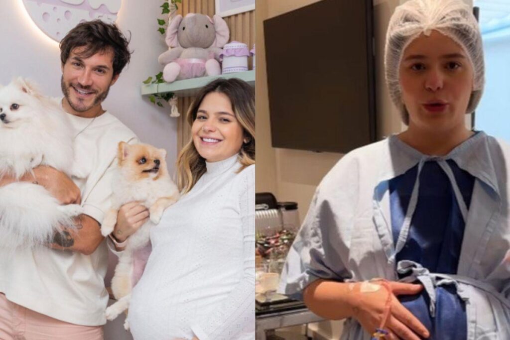 Viih Tube e Eliezer com a filha Lua