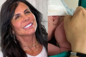 Gretchen apresenta novo membro da família: “Chegou meu Arthur”