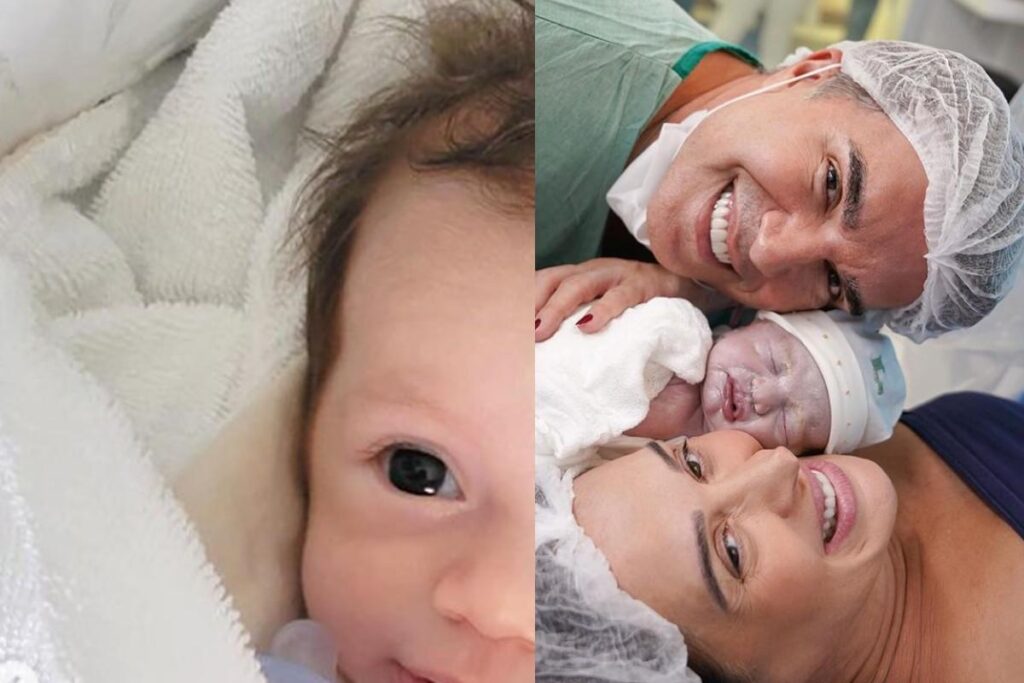 Claudia Raia recebeu vários comentários sobre a semelhança de Luca e Jarbas