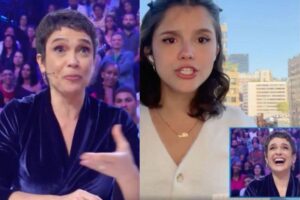 Elisa fez um ‘plantão’ no programa