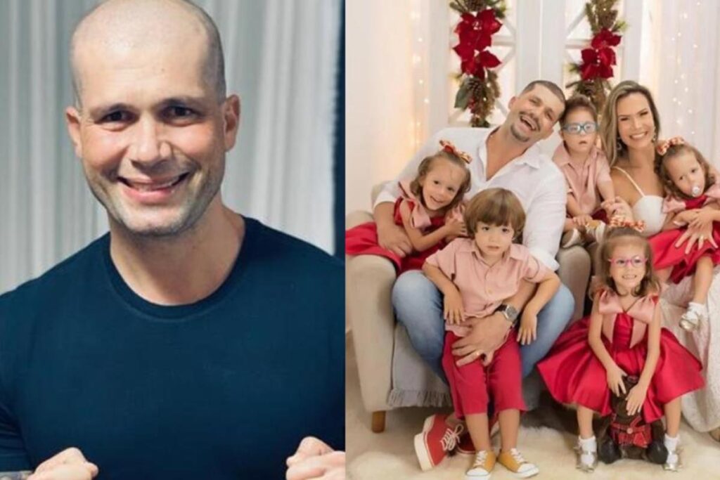 Pai dos quíntuplos capixabas que estrelaram reality show morre após tratamento contra câncer