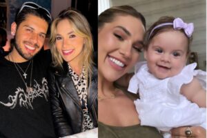 Virginia mostra novas fotos com as filhas