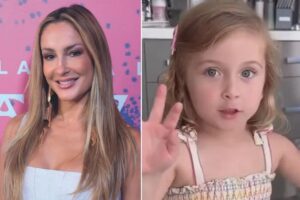 Filha de Claudia Leitte fala fluente em inglês