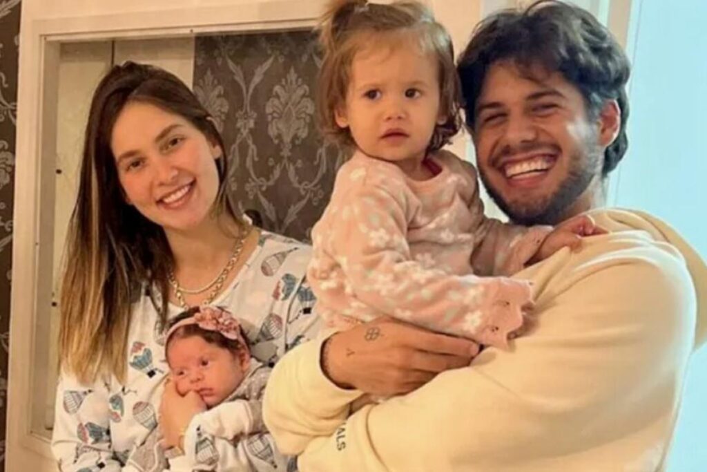 Virginia e Zé Felipe são pais de duas meninas