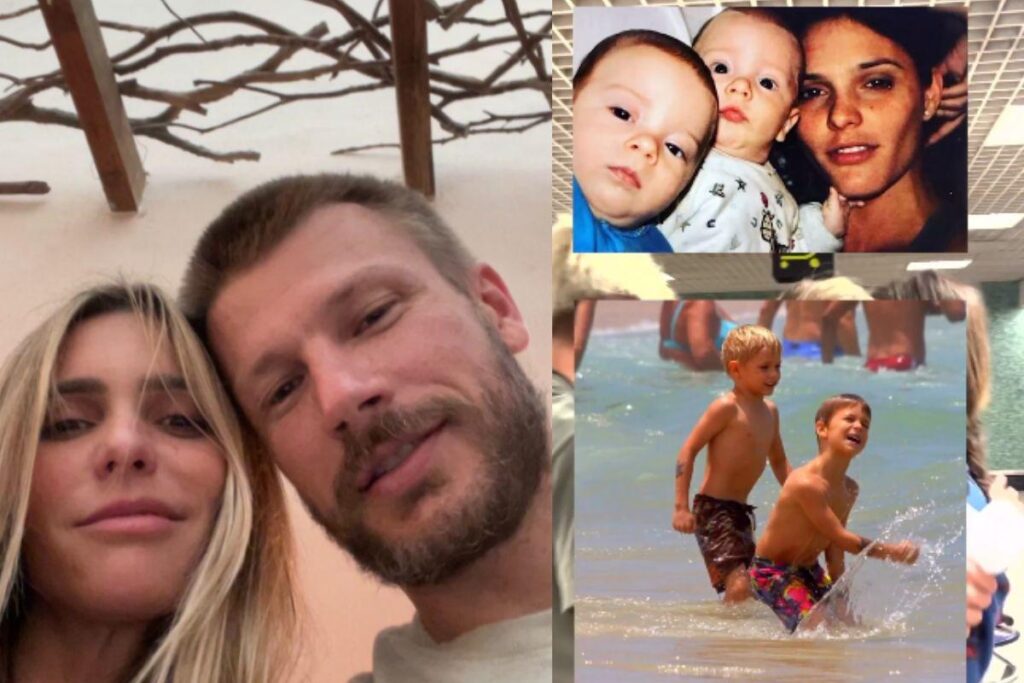 Rodrigo Hilbert e Fernanda Lima tem 3 filhos juntos