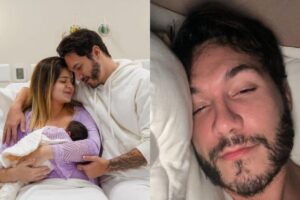 Viih Tube e Eliezer com a filha Lua