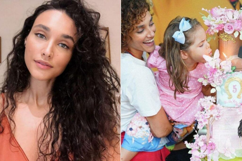 Débora Nascimento mostra passeio com a filha