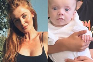 Cintia Dicker mostrou Dom com Aurora